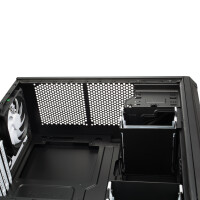 Fractal Design CORE 2500, Midi Tower, PC, Schwarz, ATX, micro ATX, Mini-ITX, HDD, Leistung, 16,2 cm