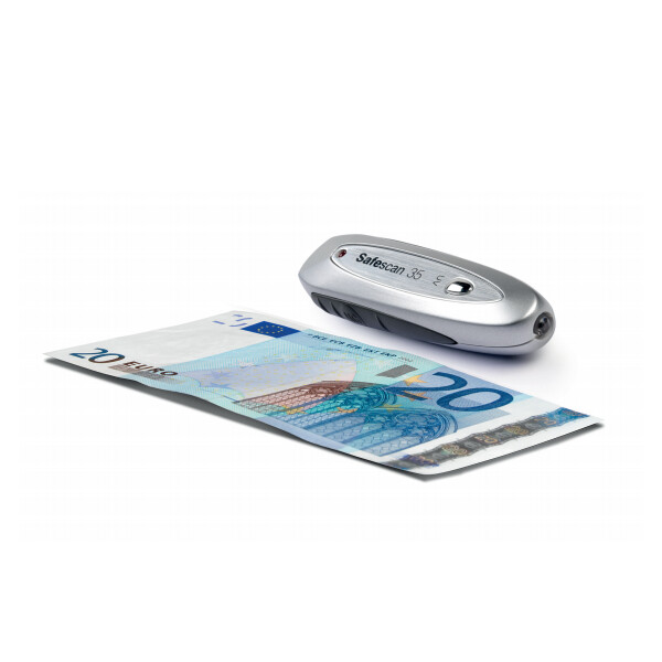 Safescan 35, Grau, Silber, 1 Lampen, 30 mm, 90 mm, 25 mm, 20 g