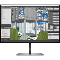 HP Z24n G3, 61 cm (24"), 1920 x 1200 Pixel, WUXGA, LED, 5 ms, Silber