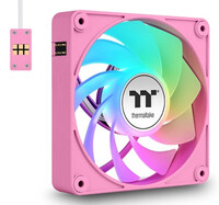 Thermaltake CT120 EX Reverse Fan Pink 3 Pack ARGB Sync