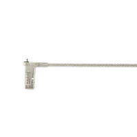 Kensington Slim NanoSaver 2.0 EQ, 1,8 m, Zahlenschloss, Edelstahl, Zink Stahl, Silber