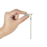 Kensington Slim NanoSaver 2.0 EQ, 1,8 m, Zahlenschloss, Edelstahl, Zink Stahl, Silber