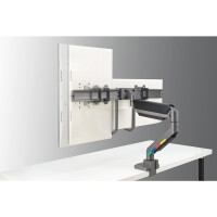 Kensington SmartFit, Klemme/Durchführung, 18 kg, 81,3 cm (32"), 100 x 100 mm, Höhenverstellung, Grau