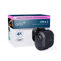 ARLO Ultra 2 Überwachungskamera außen, Zusatzkamera schwarz, CCTV Sicherheitskamera, Innen & Außen, Verkabelt & Kabellos, FCC, CE, IC, EU RoHS, EU-REACH, EuP1275, WERCS, Wand- / Mast, Cube
