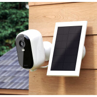 ARLO Essential 2nd Generation, Ladegerät, Wand-montiert, Weiß, Building exterior, Oberfläche aus Beton, Arlo, Arlo Essential Solar Panel