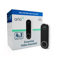 ARLO Essential Video-Türklingel HD, Weiß, 3,048 m, Wand, 2-Wege, 1536 x 1536 Pixel, 180°