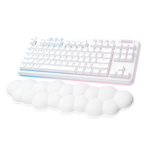 Logitech G 920-010463, Kabellos, RF Wireless + Bluetooth, Mechanischer Switch, QWERTY, RGB-LED, Weiß