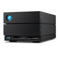 LaCie 2big Dock, 48 TB, 3,81 kg, Desktop, Schwarz