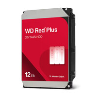 WD HDD Red Plus 12TB 3.5 SATA 512MB - Festplatte - Serial...