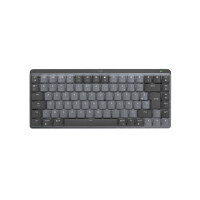 Logitech 920-010774, Kabellos, RF Wireless + Bluetooth, Mechanischer Switch, AZERTY, LED, Graphit, Grau