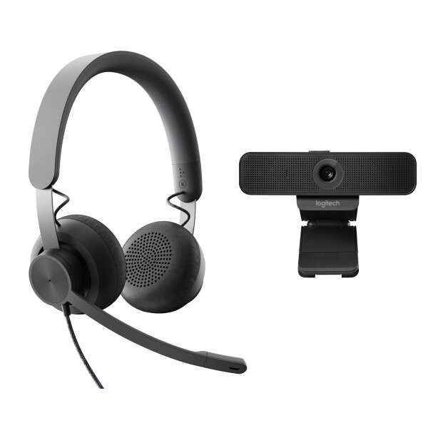 Logitech 991-000338, Persönliches Videokonferenzsystem, Full HD, 30 fps, 78°, 1,2x, Graphit