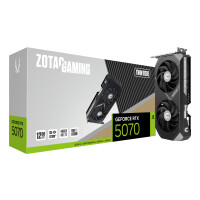 ZOTAC GAMING GeForce RTX 5070 Twin Edge, GeForce RTX 5070, 12 GB, GDDR7, 192 Bit, 7680 x 4320 Pixel, PCI Express x16 5.0