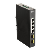 D-Link DIS-100G-6S, Unmanaged, Gigabit Ethernet...