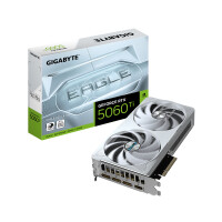 Gigabyte GeForce RTX 5060 Ti EAGLE OC ICE 8G Grafikkarte – 8 GB GDDR7, 128 Bit, PCI-E 5.0, 2617 MHz Kernfrequenz, 3 x DisplayPort, 1 x HDMI, GV-N506TEAGLEOC ICE-8GD, GeForce RTX 5060 Ti, 8 GB, GDDR7, 128 Bit, 7680 x 4320 Pixel, PCI Express x16 5.0