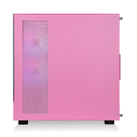 Thermaltake View 270 Plus TG, Midi Tower, PC, Pink, ATX, EATX, micro ATX, Mini-ITX, SPCC, Gehärtetes Glas, Gaming