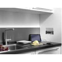 Bachmann Kapsa, Typ F, USB 2.0, Schwarz, Aluminium, 5,2 V, 2,15 A