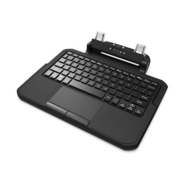 Zebra KYB-ET6X-2IN1-FR1-01, Französisch, Touchpad, Zebra, ET6x, Schwarz, 180°