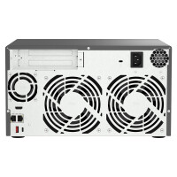 QNAP TVS-h874, NAS, Tower, Intel® Core™ i7, 32 GB, DDR4, 0 TB