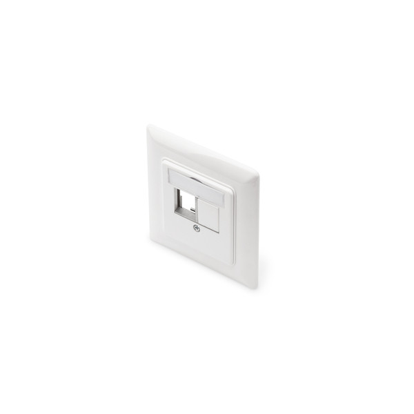 DIGITUS Frontplatte und Einbaurahmen für Multimedia / Keystone Module