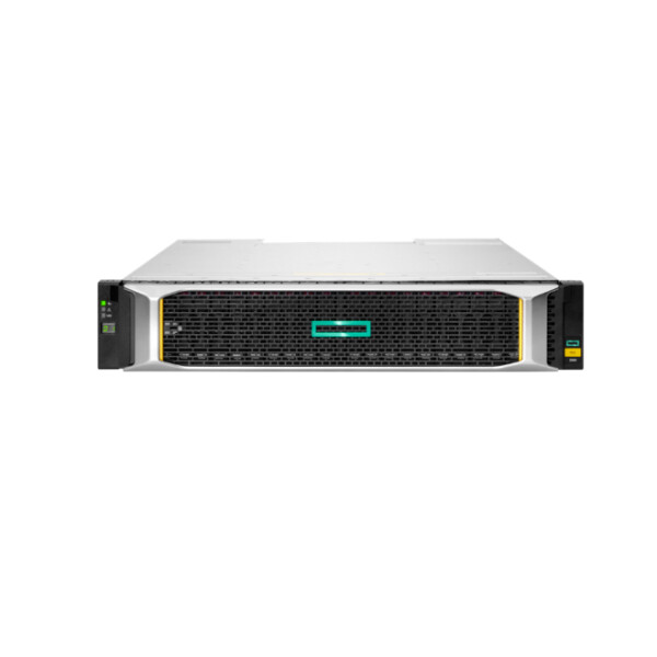 HPE MSA 2062, NAS, Rack (2U), 1,92 TB, Schwarz, Silber