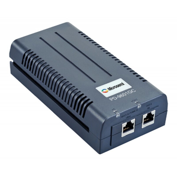 Microchip Technology PD-9601GC, Schnelles Ethernet, Gigabit Ethernet, IEEE 802.11ax, IEEE 802.3af, IEEE 802.3at, IEEE 802.3bt, FCC Part 15, Class B, EN 55032 Class B, EN 55024, VCCI, UL/EN/IEC 60950-1 (Ed.2), 55 V, 90 W, 100-240 V