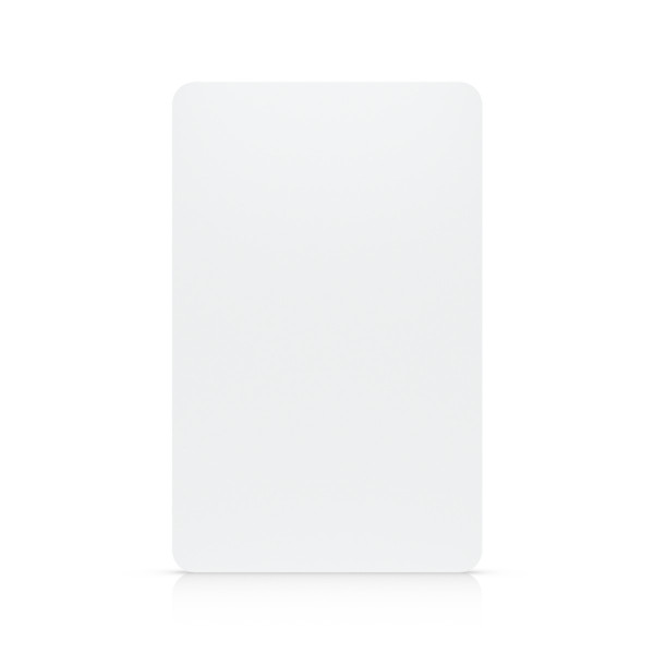 Ubiquiti UA-Card-W-10, Näherungszugangskarte, 13,56 MHz, Weiß, 10 Stück(e), 85,6 mm, 54 mm