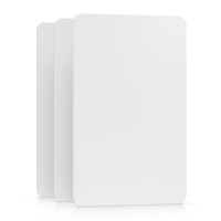 Ubiquiti UA-Card-W-10, Näherungszugangskarte, 13,56 MHz, Weiß, 10 Stück(e), 85,6 mm, 54 mm