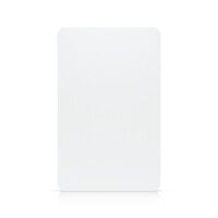 Ubiquiti UA-Card-W-10, Näherungszugangskarte, 13,56 MHz, Weiß, 10 Stück(e), 85,6 mm, 54 mm