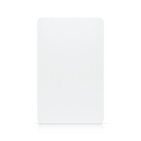 Ubiquiti UA-Card-W-10, Näherungszugangskarte, 13,56 MHz, Weiß, 10 Stück(e), 85,6 mm, 54 mm