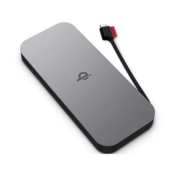 Lenovo 40ALLG1WWW, 10000 mAh, Lithium-Ion (Li-Ion), Quick Charge 3.0, Kabelloses Aufladen, 9 V, Schwarz