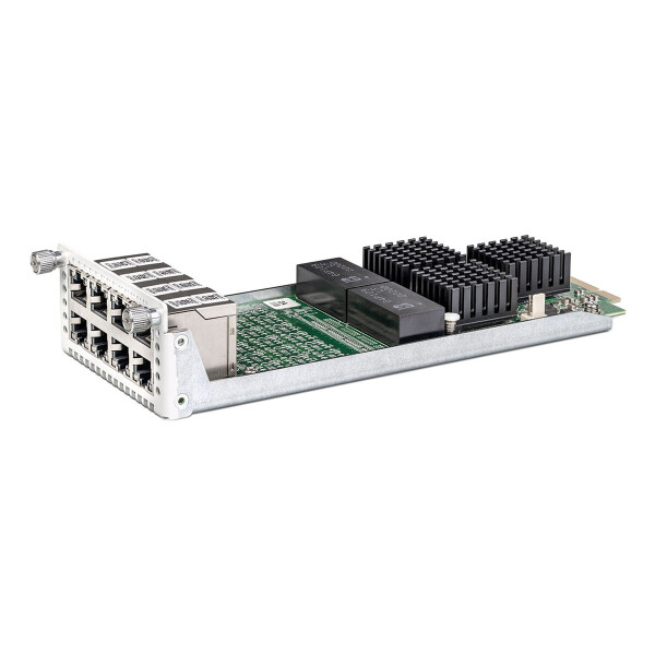 Lancom UF Extension Module 8x 1G GE (UF-X60), Grün, Grau, Modul zur Porterweiterung