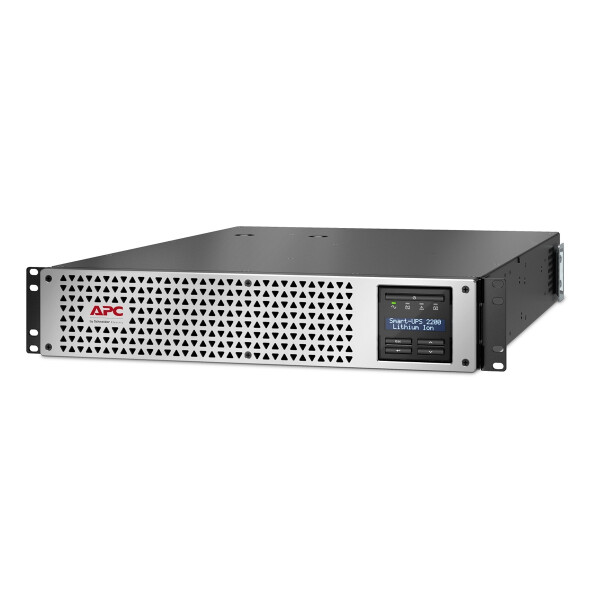 APC Smart-UPS Li-ion SMTL2200RMI2UC – 8xC13 & 1xC19, Rackmount 2U, SmartConnect, 2200VA, Line-Interaktiv, 2,2 kVA, 1980 W, Sine, 151 V, 302 V