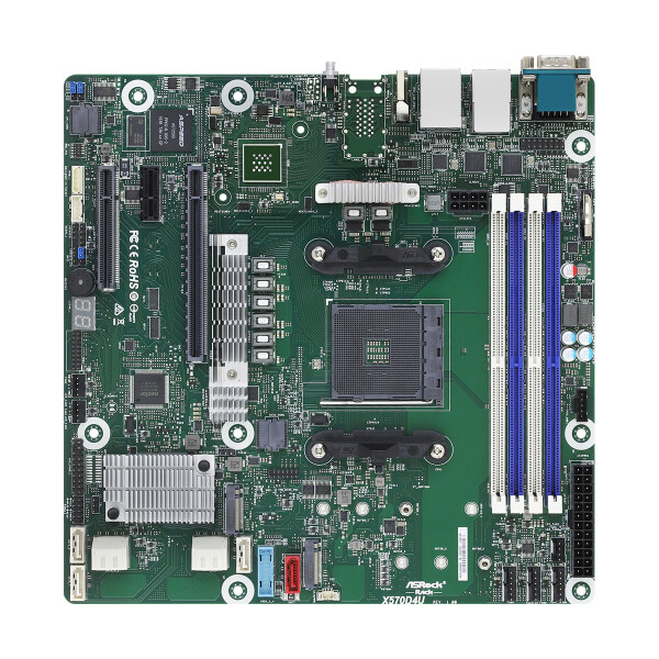 ASRock X570D4U, Sockel AM4, Sockel AM4, DDR4-SDRAM, 32 GB, DIMM, 1.2 V