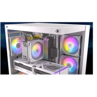 Antec CX800 ARGB, Midi Tower, PC, Weiß, ATX, ITX, micro ATX, Glas, Stahl, Gaming
