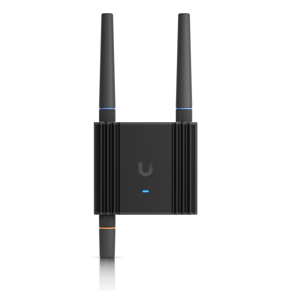 Ubiquiti UMR-Ultra, Router für Mobilfunknetz, Schwarz, Aluminium, Polycarbonat (PC), DIN-Schienen-/Wandmontage, Status, Schnelles Ethernet