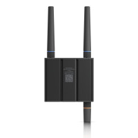 Ubiquiti UMR-Ultra, Router für Mobilfunknetz, Schwarz, Aluminium, Polycarbonat (PC), DIN-Schienen-/Wandmontage, Status, Schnelles Ethernet