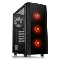 Thermaltake Versa J25 TG RGB, Midi Tower, PC, Schwarz,...