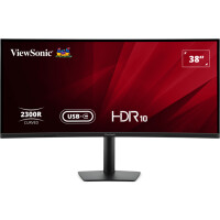 ViewSonic VA3820C, 96,5 cm (38"), 3840 x 1600 Pixel, Wide Quad HD+, LED, 4,785 ms, Schwarz