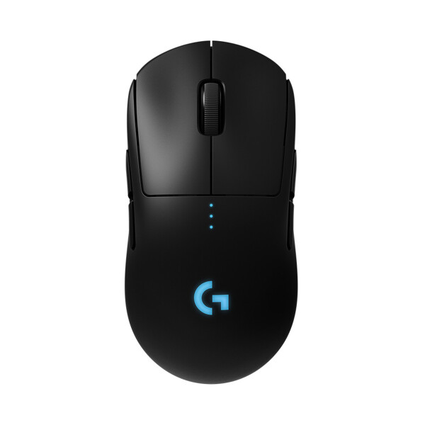 Logitech G 910-005272, Beidhändig, Optisch, RF Wireless, 25600 DPI, 1 ms, Schwarz