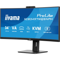 Iiyama ProLite XCB3497WQSNPH-B1, 86,4 cm (34"), 3440 x 1440 Pixel, 0,4 ms, Schwarz