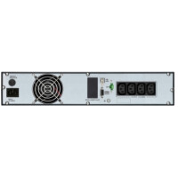 APC Easy UPS On-Line, 2000VA/1800W, Rackmontage 2HE, 230V, 4x IEC C13 Ausgänge, Intelligenter Kartensteckplatz, LCD, mit Rackmontagekit, 2 kVA, 1800 W, Sine, 110 V, 285 V, 40 - 70 Hz