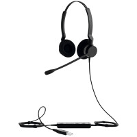 Jabra Biz 2300 Duo / Mono, Kabelgebunden, Büro/Callcenter, 150 - 4500 Hz, 68 g, Kopfhörer, Schwarz