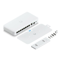 Ubiquiti UniFi Flex 2.5G PoE, Managed, L2, 2.5G Ethernet (100/1000/2500), Power over Ethernet (PoE), Desktop-/Wandmontage, Wandmontage