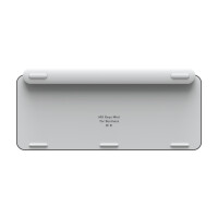 Logitech MX Keys Mini For Business, Kabellos, RF Wireless + Bluetooth, Scherenschalter, QWERTY, LED, Grau