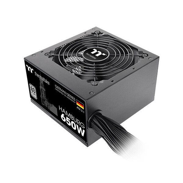 Thermaltake HAMBURG, 650 W, 200 - 240 V, 650 W, 50/60 Hz, 6 A, Aktiv