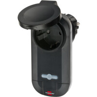 Brennenstuhl 1507030, Kabellos, 433,92 MHz, Outdoor, Schwarz, 25 m, IP44