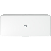 Logitech 920-012977, Mini, Kabellos, Bluetooth, Scherenschalter, QWERTY, Weiß