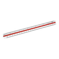 WEDO 52 55001, Kunststoff, Rot, Weiß, 300 mm, 1...