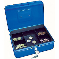 WEDO Cash box size 2, Blau, 5,08 cm (2 Zoll), 200 x 160 x...