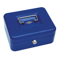 WEDO Cash box size 2, Blau, 5,08 cm (2 Zoll), 200 x 160 x...
